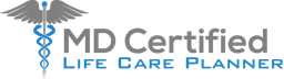 md certified life care planner logo
